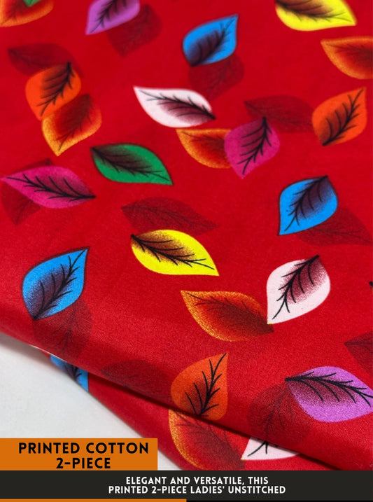 2-PC ALL OVER PRINTED POLO COTTON ( SUMMER )