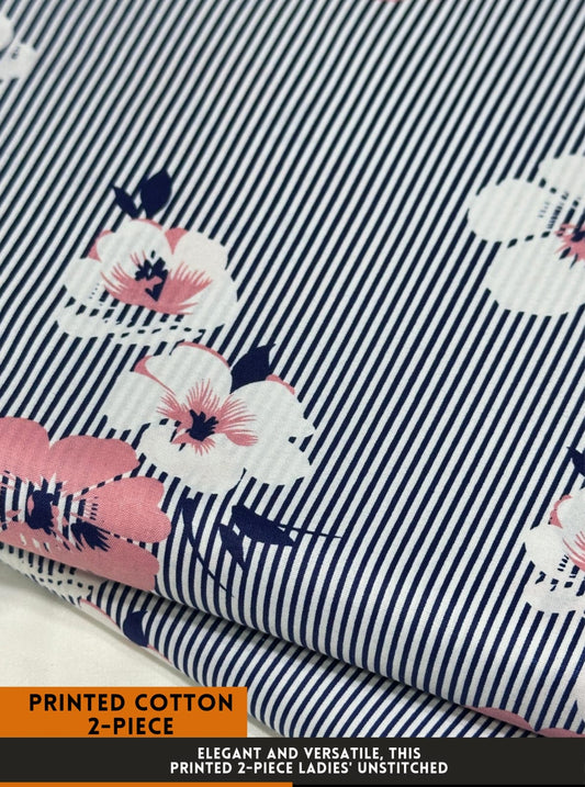 2-PC ALL OVER PRINTED POLO COTTON ( SUMMER )
