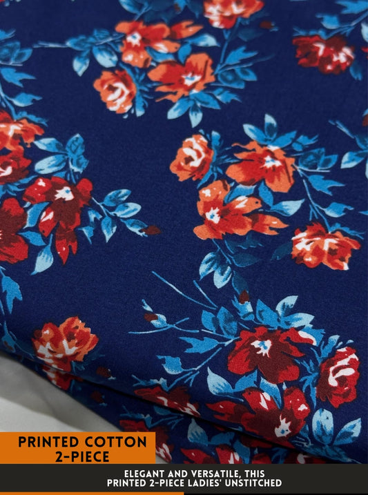 2-PC ALL OVER PRINTED POLO COTTON ( SUMMER )