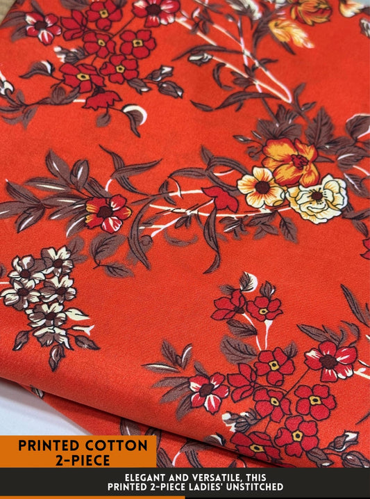 2-PC ALL OVER PRINTED POLO COTTON ( SUMMER )