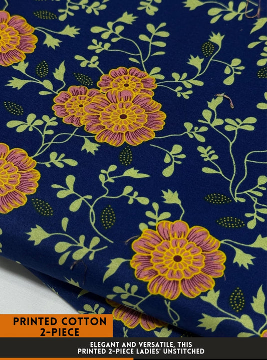 2-PC ALL OVER PRINTED POLO COTTON ( SUMMER )