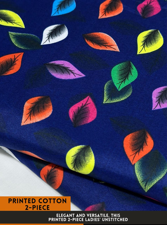 2-PC ALL OVER PRINTED POLO COTTON ( SUMMER )