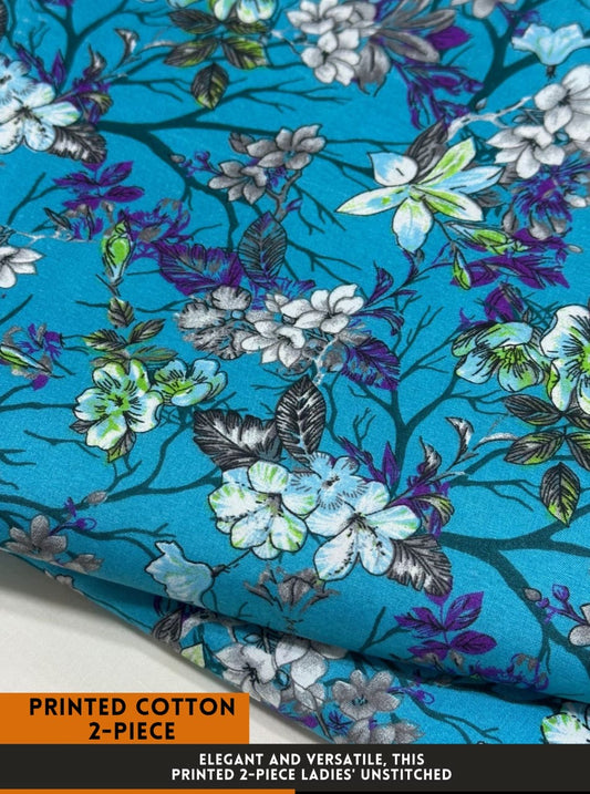 2-PC ALL OVER PRINTED POLO COTTON ( SUMMER )