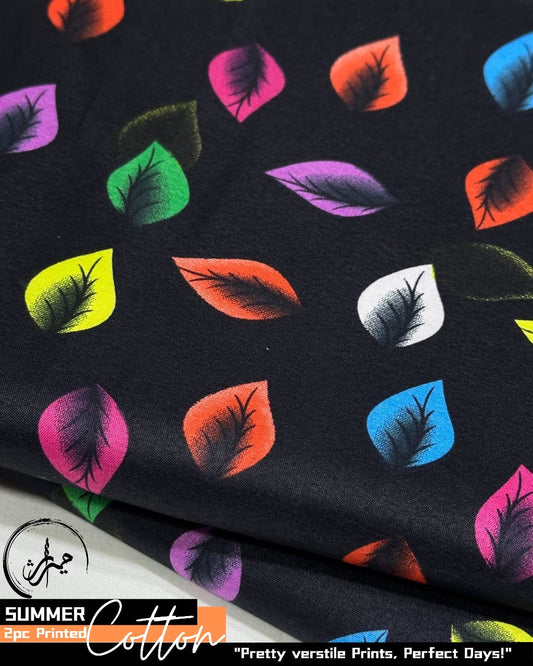 2-PC ALL OVER PRINTED POLO COTTON ( SUMMER )