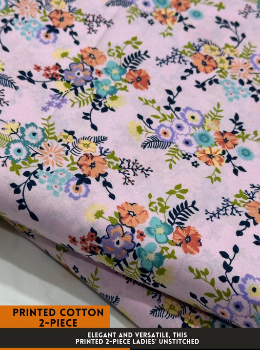 2-PC ALL OVER PRINTED POLO COTTON ( SUMMER )