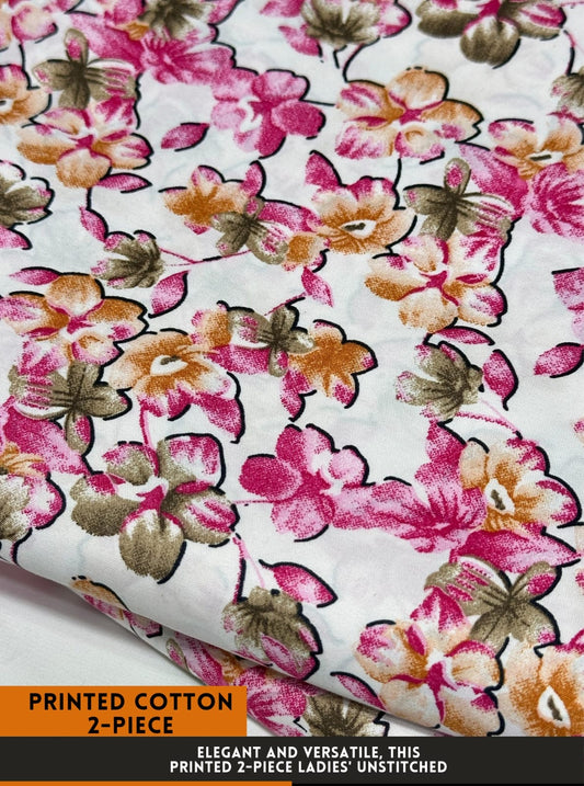 2-PC ALL OVER PRINTED POLO COTTON ( SUMMER )