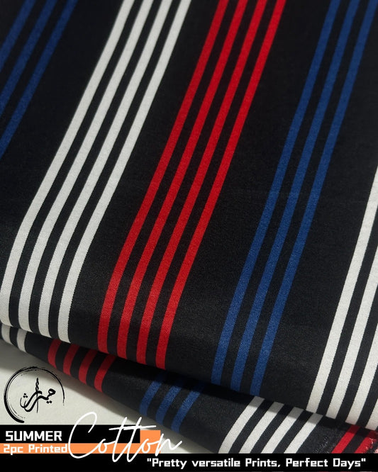 2-PC ALL OVER PRINTED POLO COTTON ( SUMMER )