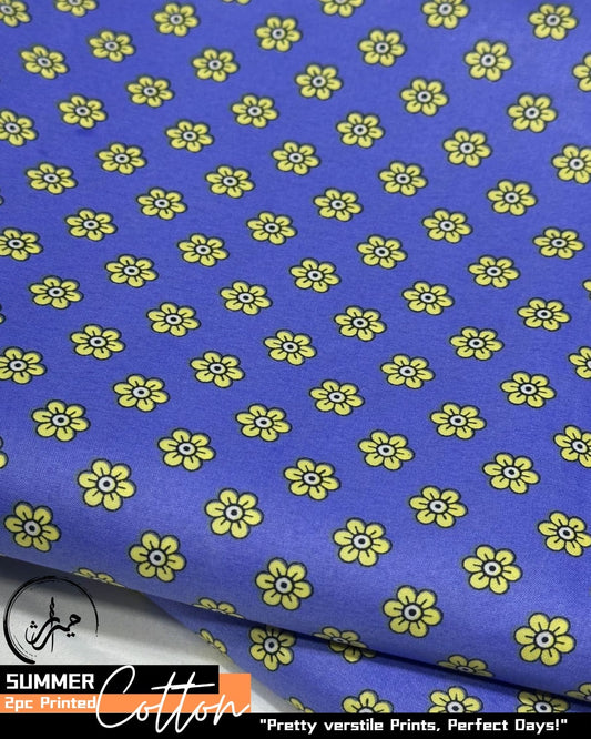 2-PC ALL OVER PRINTED POLO COTTON ( SUMMER )