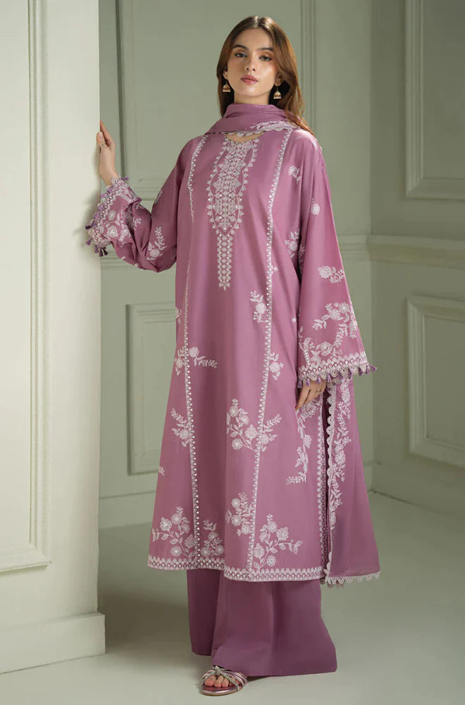 Cross Stitch Winter 3PC Dhanak Embroidered Suit