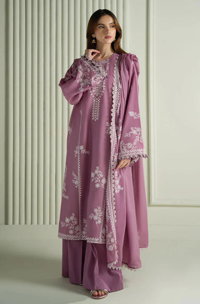 Cross Stitch Winter 3PC Dhanak Embroidered Suit