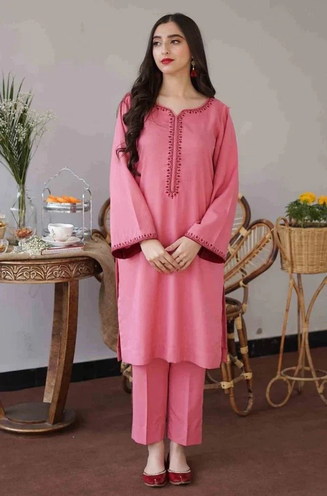 Asling Unstitched Luxury Dhanak Heavy Embroidered 3PC Suit