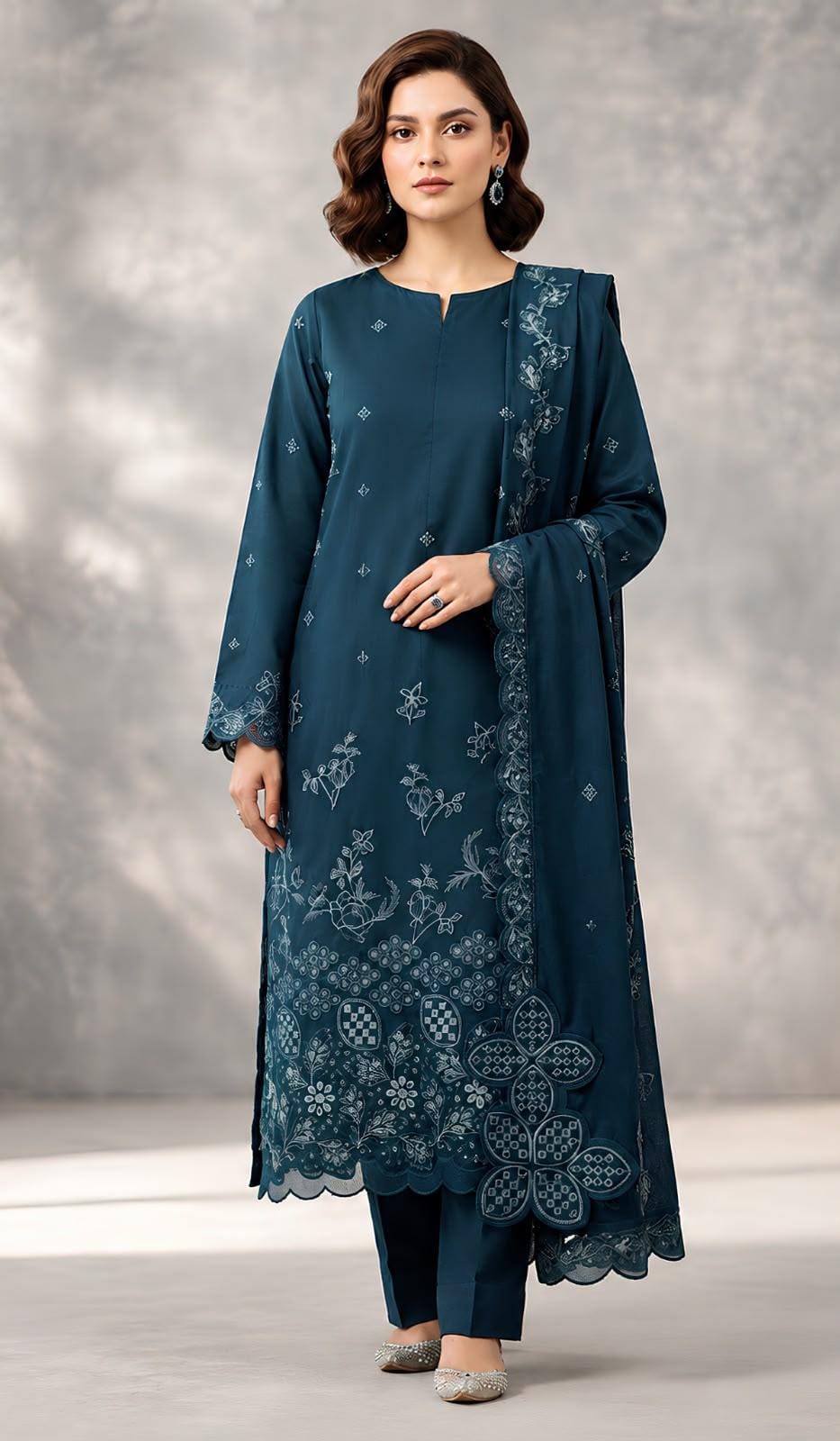 Tawakul Winter Dhanak 3-Piece — K 212