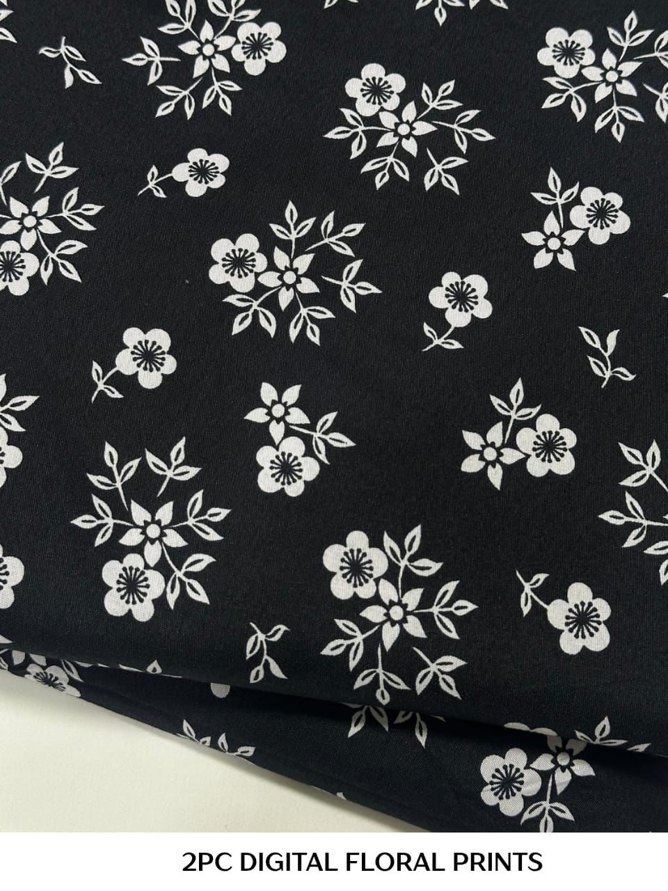 2PC Digital Floral Print