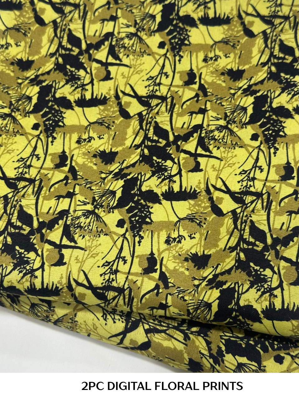 2PC Digital Floral Print