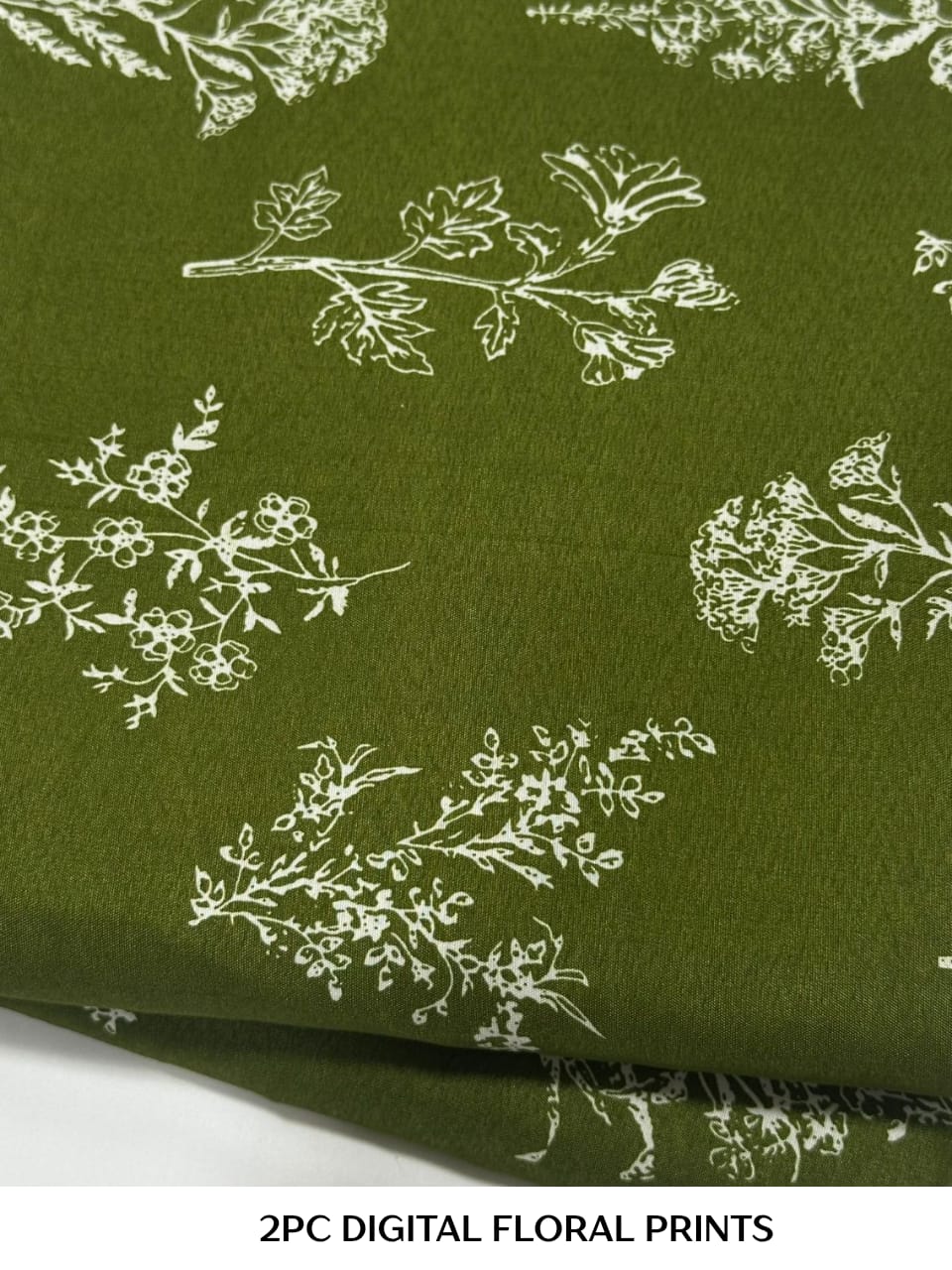2PC Digital Floral Print